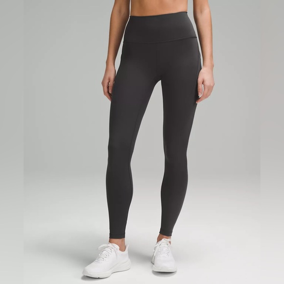 Wunder Train High-Rise Tight with Pockets 28" Graphite Grey Size 14 - Picture 2 of 5